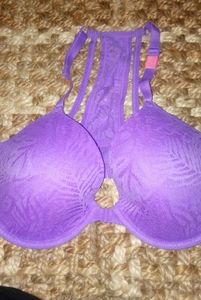 34DD purple Victoria's Secret PINK bra